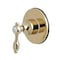 Kingston Brass KS3032TAL Tudor Three-Way Diverter Valve W/ Trim Kit, Polished Brass KS3032TAL - alternate 1